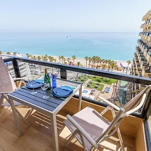 Amazing Views Beachfront With Swimming Pool Apartamento Benalmádena